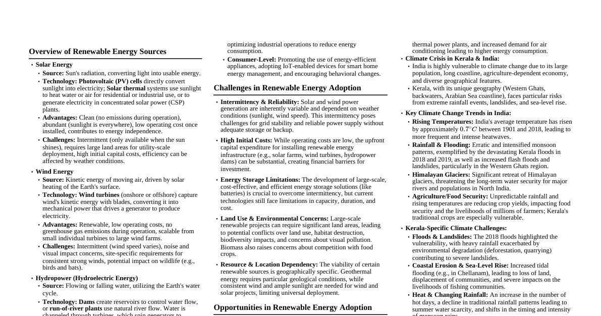 EESD – UCHUT347 Module 4 Cheat Sheet