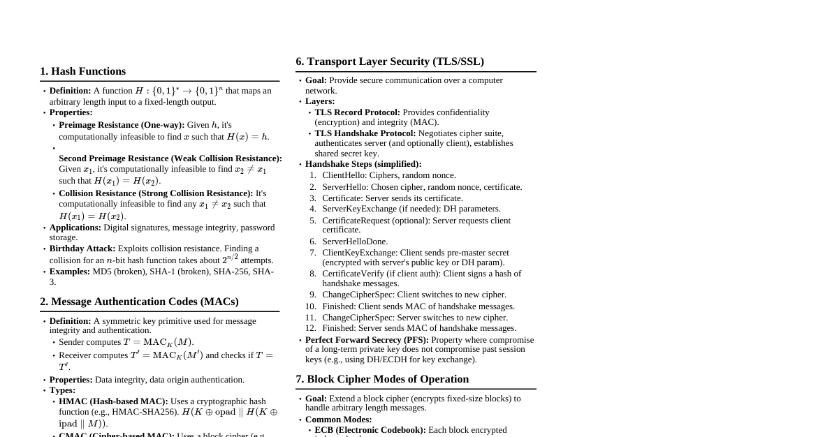 Cryptography Essentials