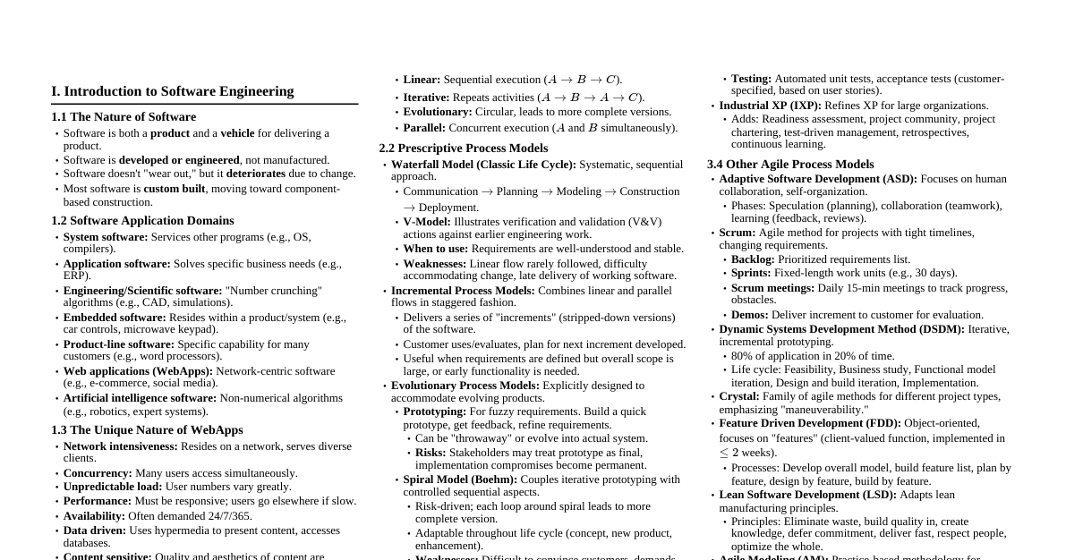 Software Engineering Essentials