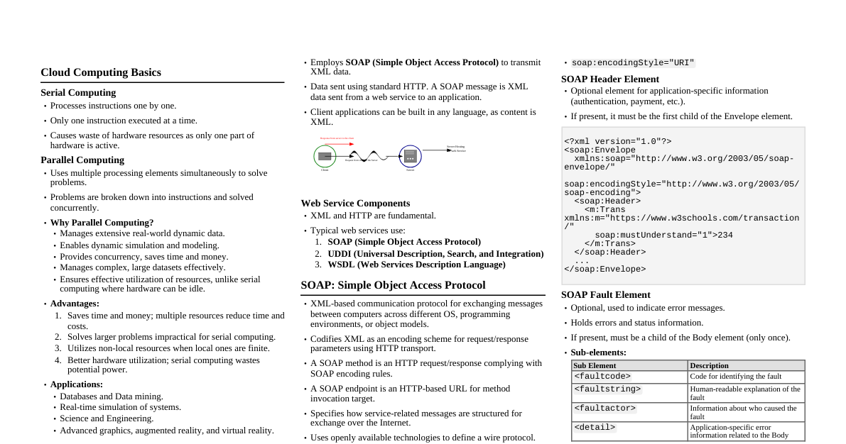 Cloud Computing & Web Services