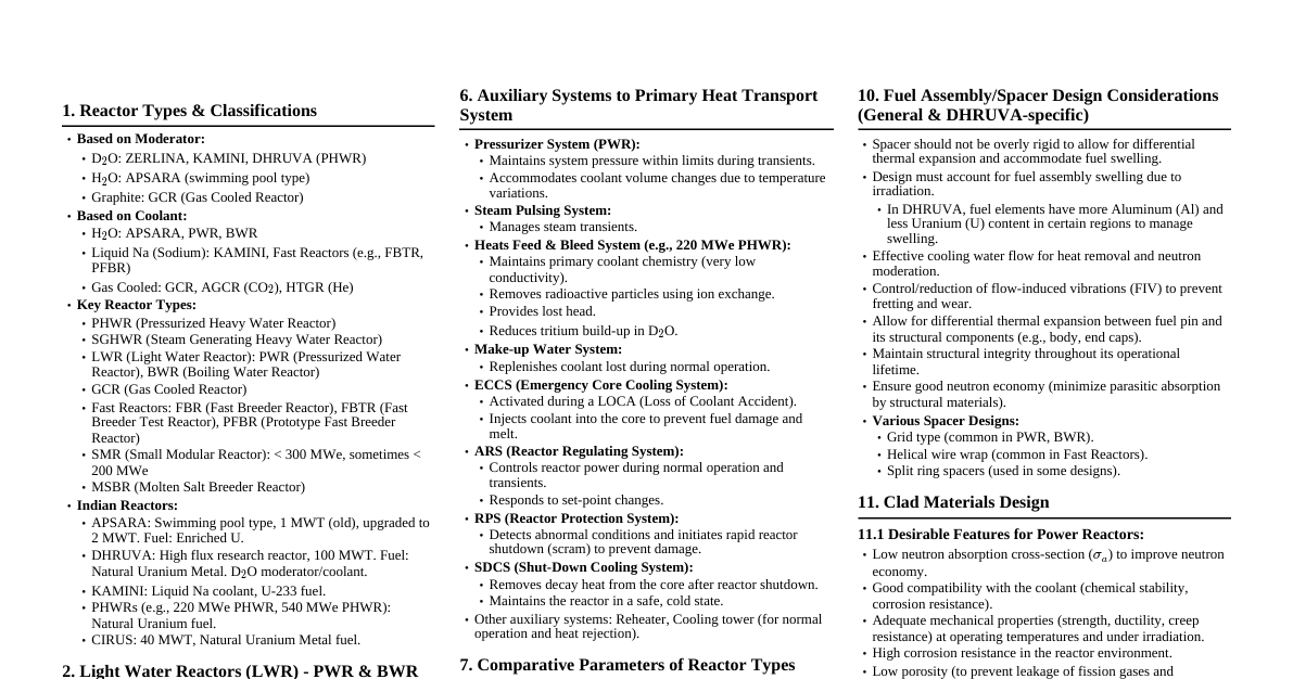 Reactor Engineering Essentials