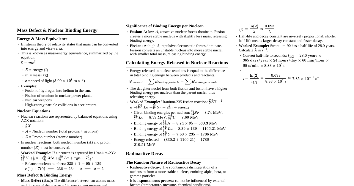 Nuclear Physics Essentials