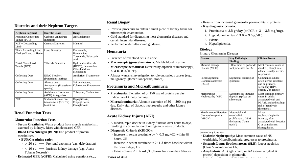 Nephrology Essentials