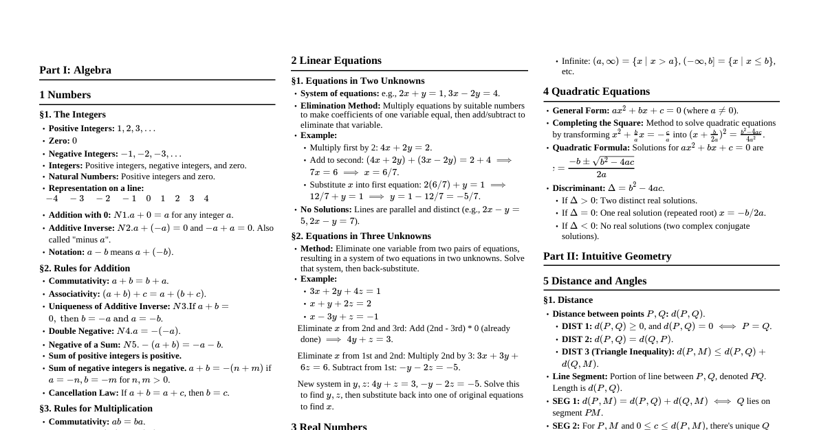Basic Mathematics - Serge Lang