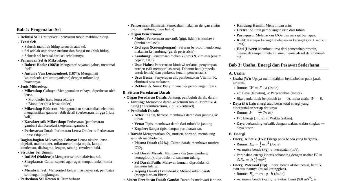 IPA SMP Kelas VIII Essentials