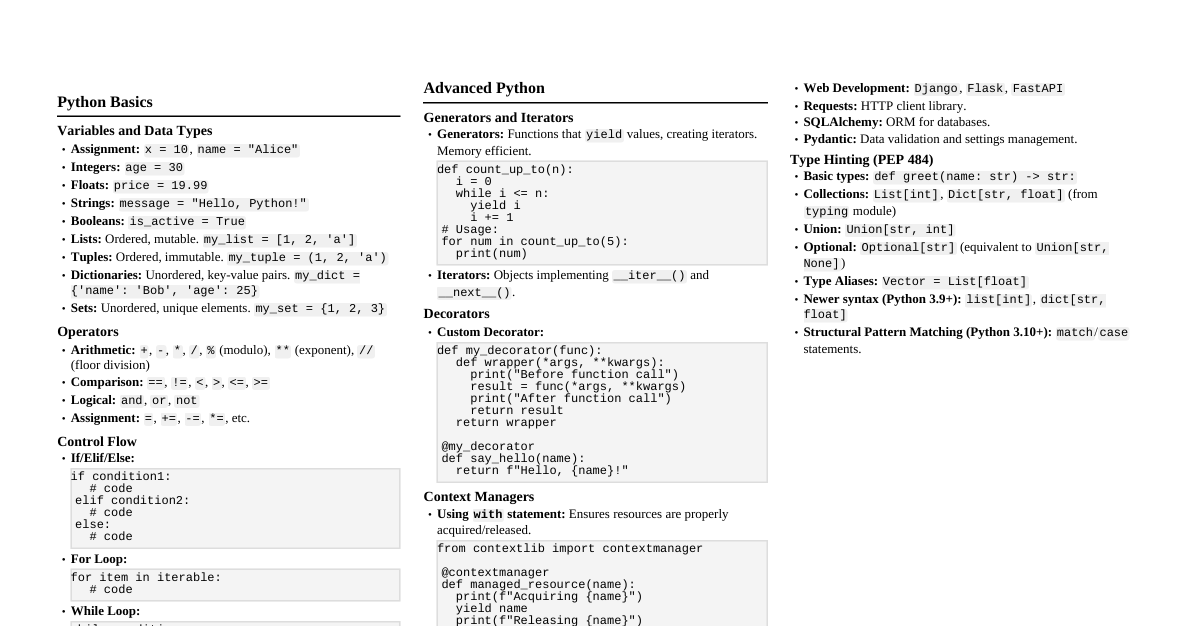 Python Essentials (2025)