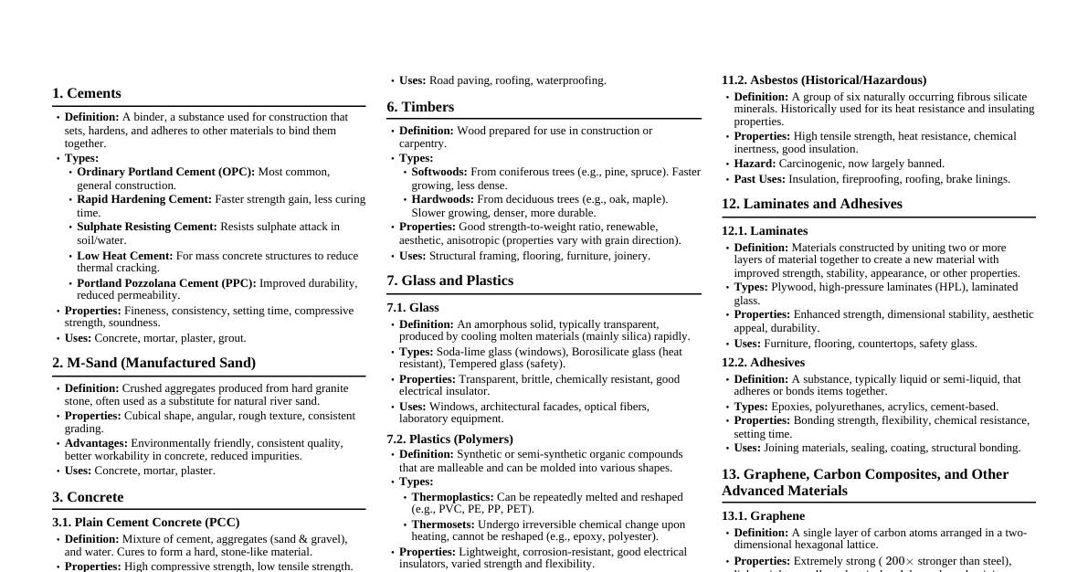 Engineering Materials Essentials
