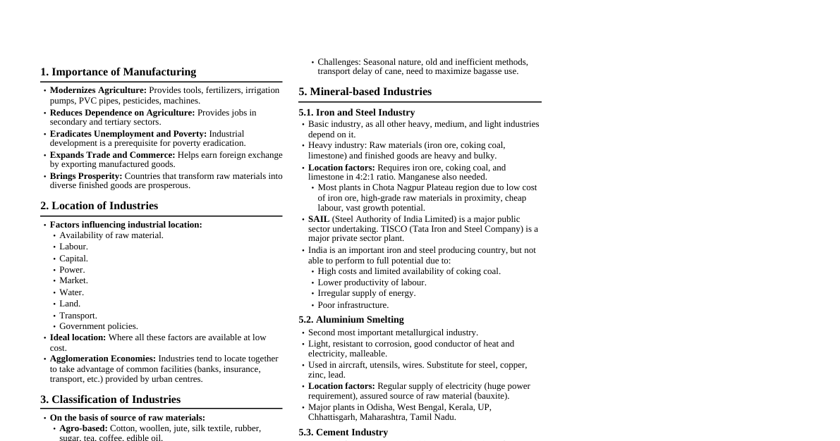 CBSE Class 10 Maths Formulas