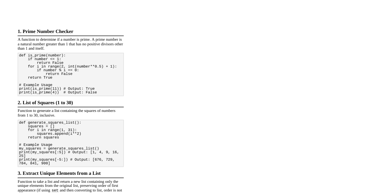 Python Functions Cheatsheet