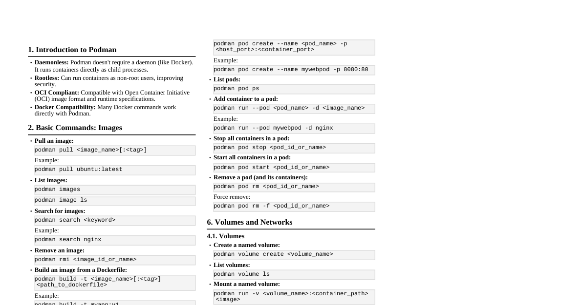 Podman for DevOps Beginners