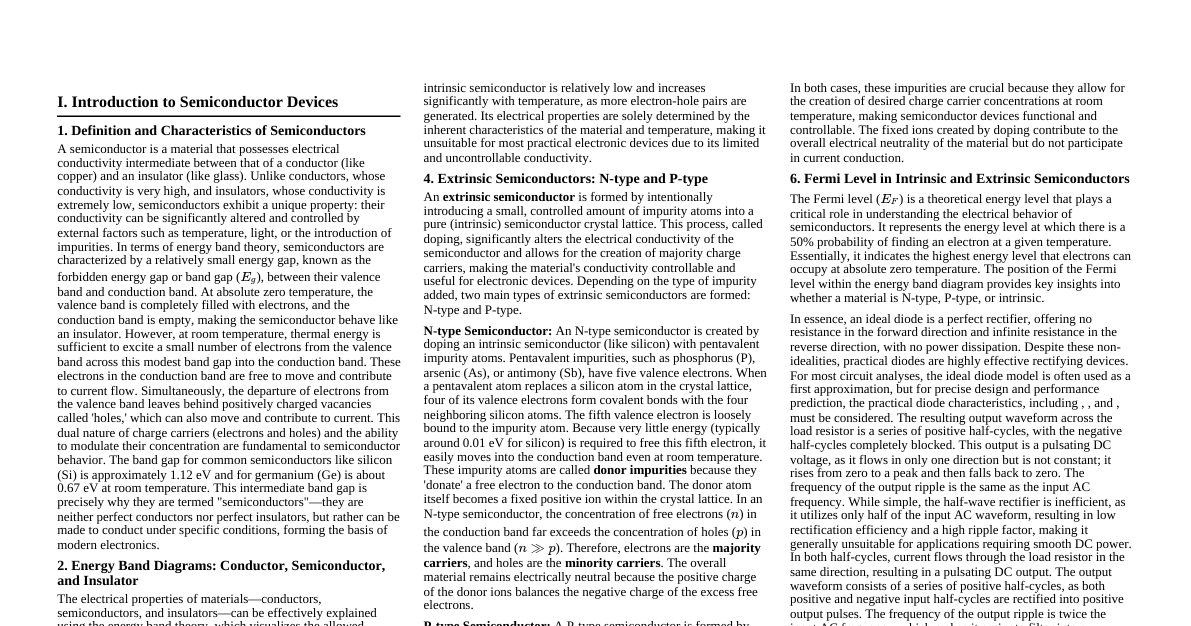 Electrical Machines Theory Cheatsheet