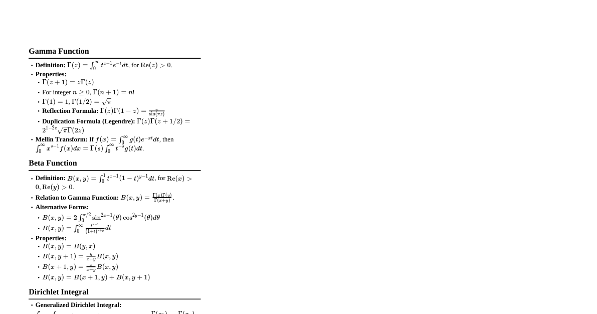 Multiple Integrals with Beta & Gamma