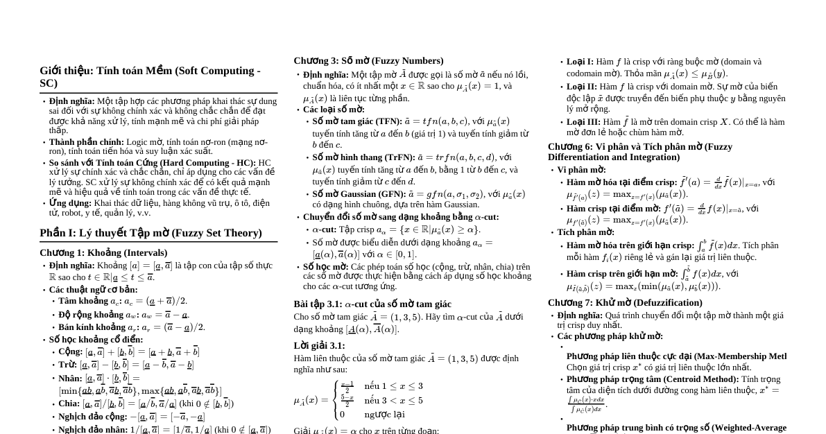 AI & Mạng Nơ-ron: Tóm tắt