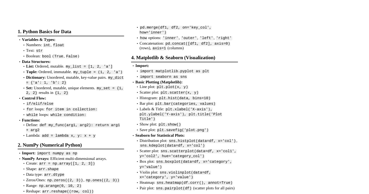 Python Data Analytics
