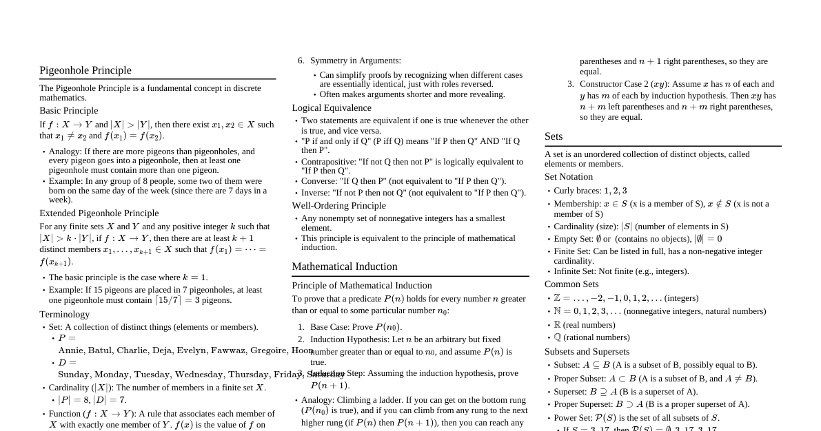 Discrete Mathematics