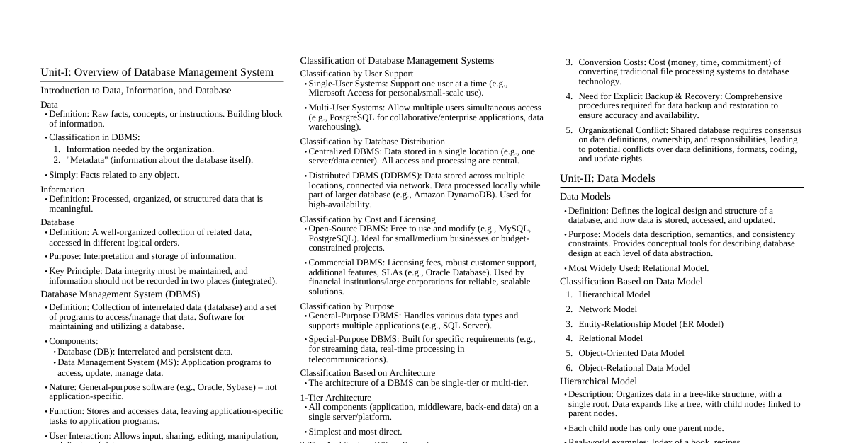 OO Software Engineering Summar