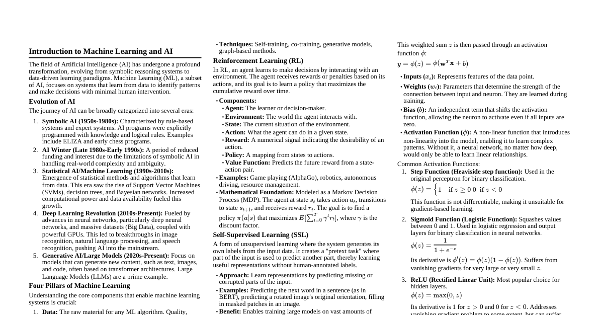 Deep Dive into Machine Learnin