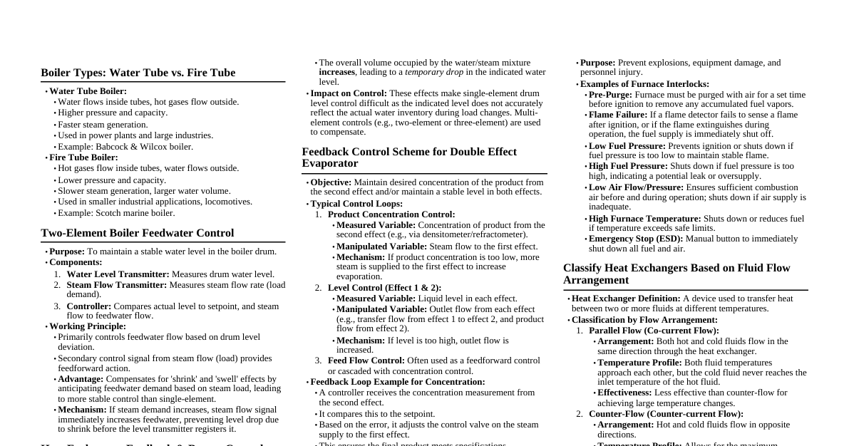 Industrial Process Control