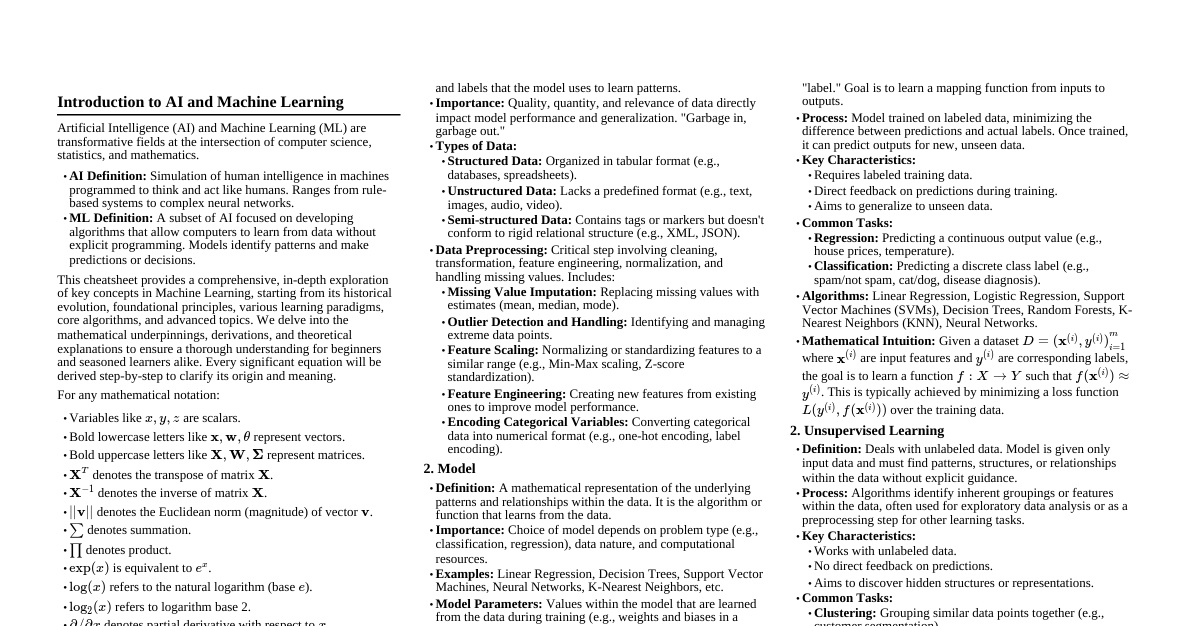 AI & Machine Learning