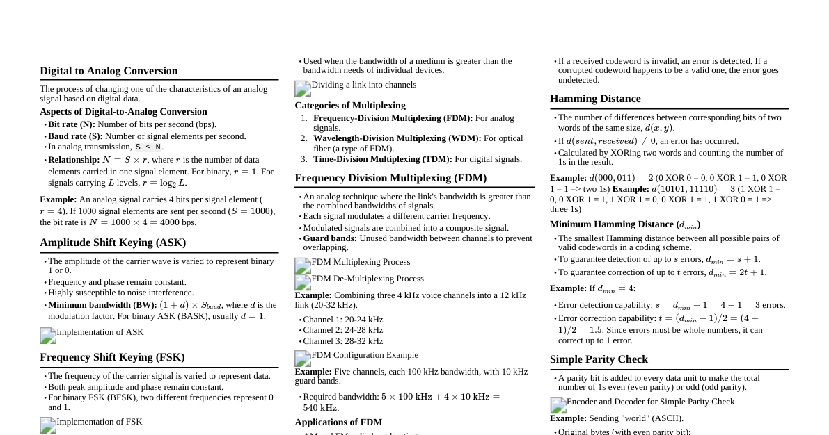 Data Communication (Week 5)