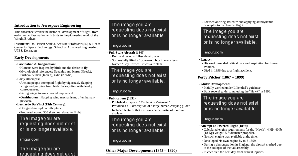 Aerospace Engineering History