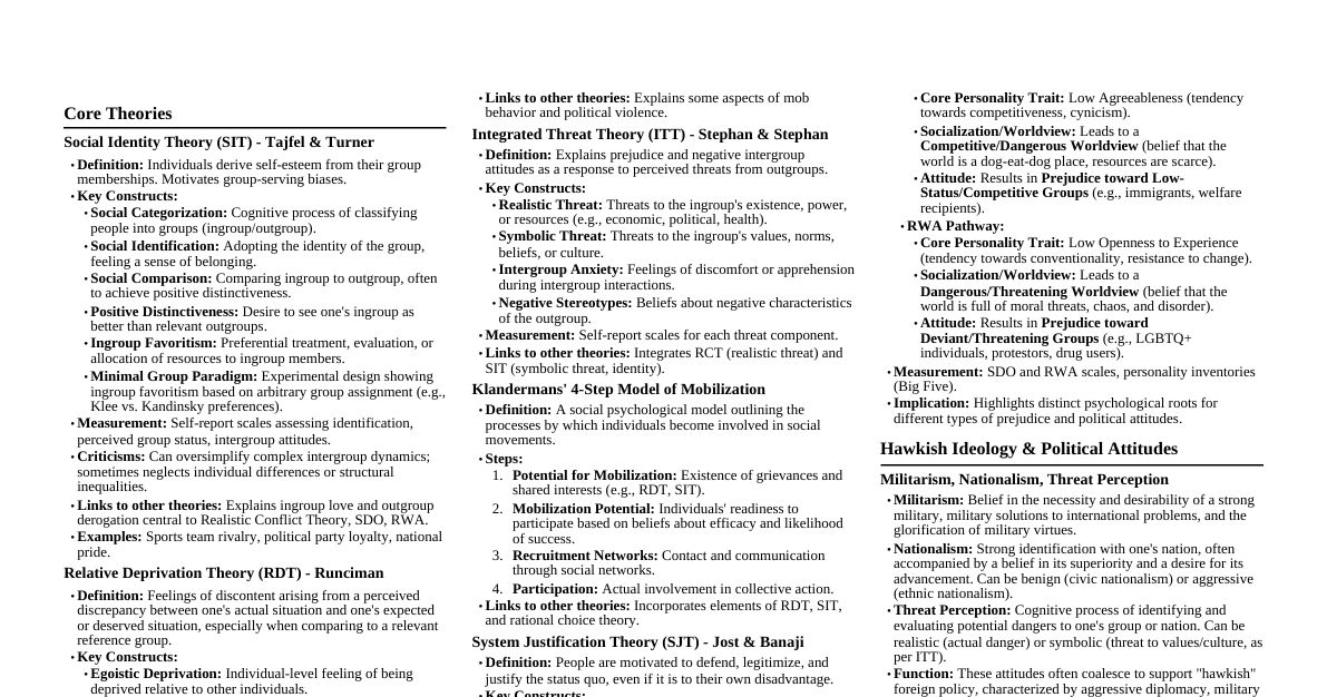 Political Psychology