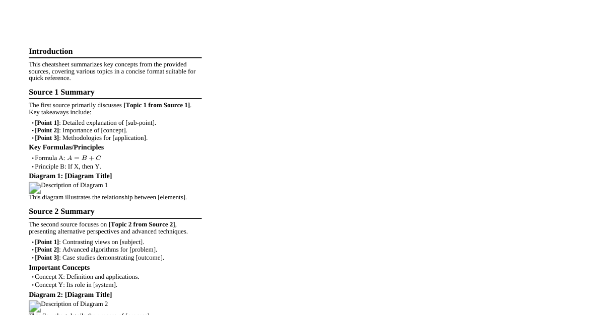 Comprehensive Summary