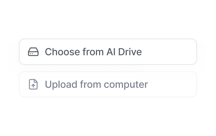 Upload once, use everywhere